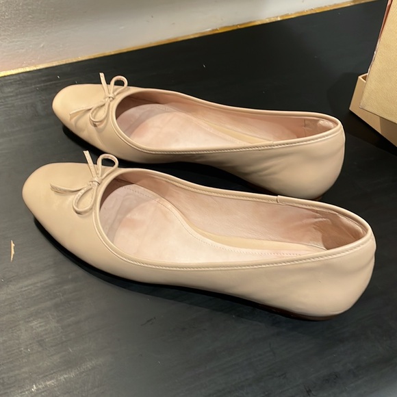 Porte and Paire Nude Ballet Flats size IT40.5 - Picture 4 of 7